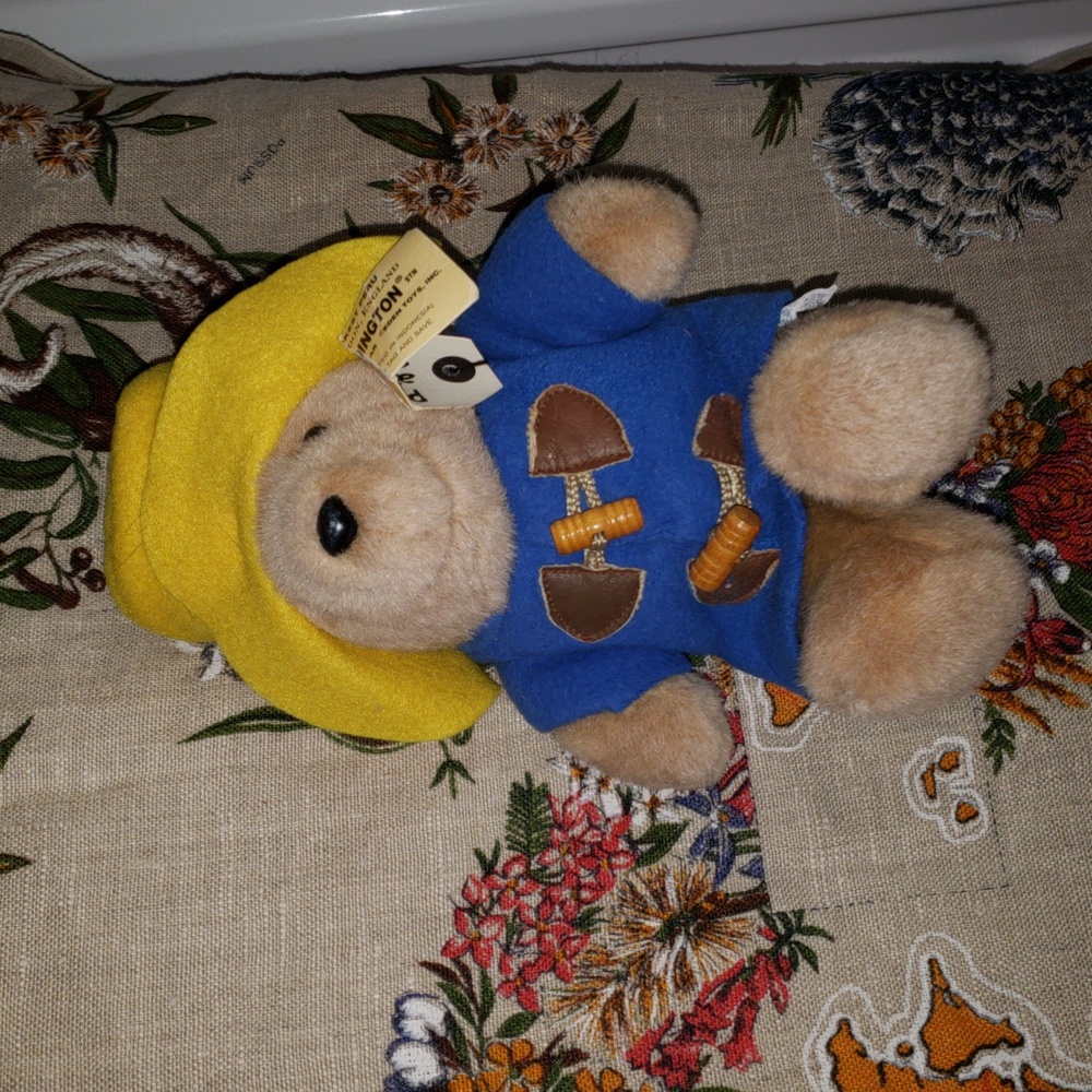 Vtg eden Toys Paddington Bear - Stuff Teddy Bear